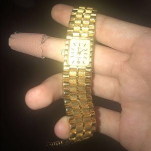 24k gold watch